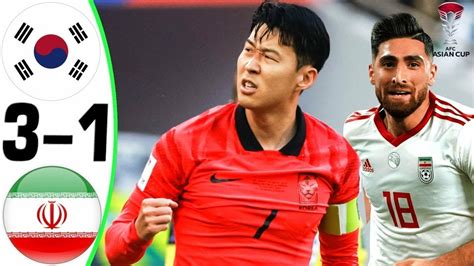South Korea vs Iran .